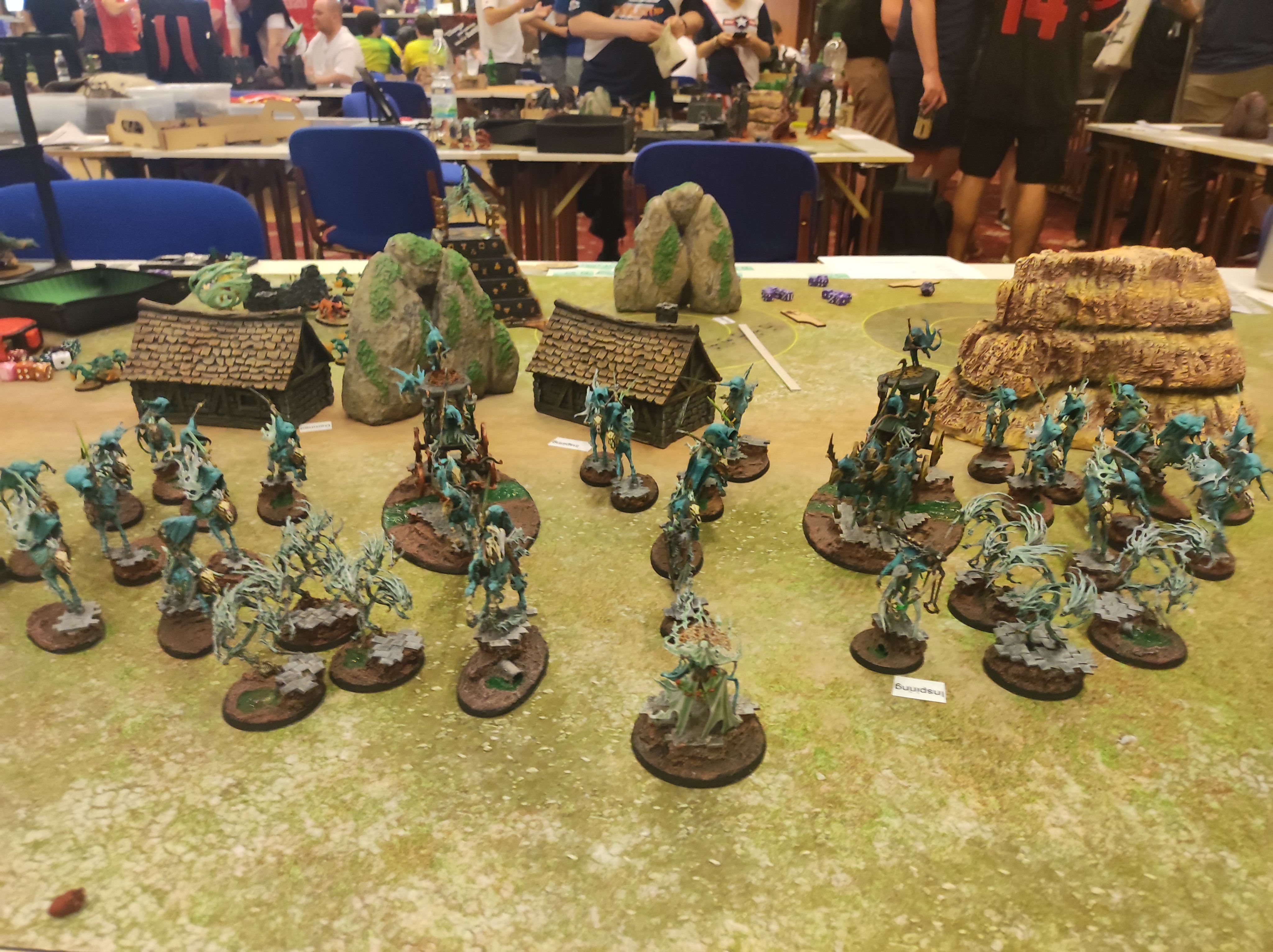 Ronya's Nighthaunt army deployed at her first World Championship